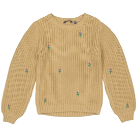 Sweater QUAPI amaya aop sand flower