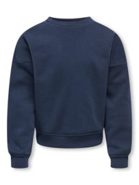 Trui SWEAT L/S BACK/SLEEVE PRINT NOOS night sky