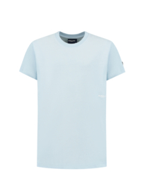 Shirt BALLIN junior floral initial light blue