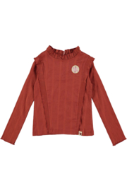 Longsleeve Topitm rachelle redwood