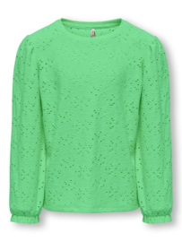 Longsleeve ONLY milla groen