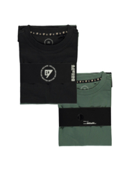 2-pack shirts BELLAIRE 4400 jet black