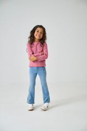 Flared jeans ONLY MINI Royal flower