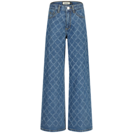 Broek RAIZZED GIRLS Monaco laser mid blue stone