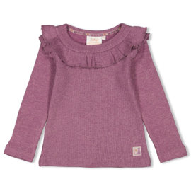 Longsleeve JUBEL forest fancy ruches Lila 91600407