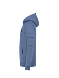 Hoodie BALLIN junior sleeve pocket blue grey 24037364