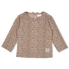 Longsleeve FEETJE better together taupe melange 51602663