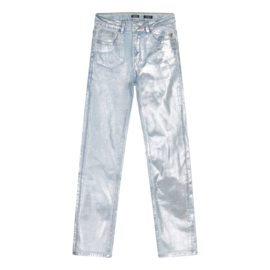 Straight fit jeans IBJ girls silver coated 970019