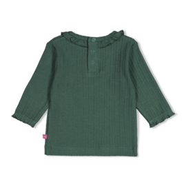 Longsleeve FEETJE afternoon tea rib 51602824 groen