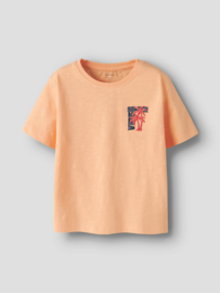 T-shirt NAME IT boys Lapz peach fuzz
