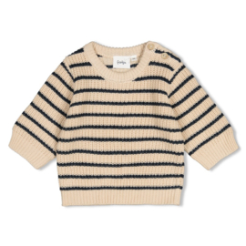 Gebreide sweater FEETJE winter denims 51602912 taupe