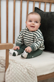 Sweater oversized FEETJE wiggle and waddle 51602842 groen