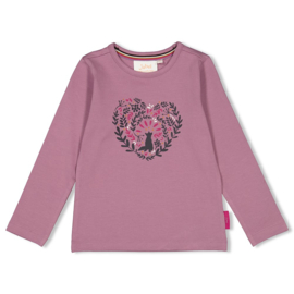 Longsleeve JUBEL forest fancy Lila 91600405