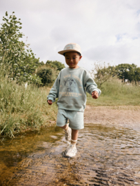 Oversized sweater DAILY7 BOYS 920338 green milieu