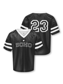 T-shirt ONLY Lulu black white