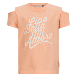 Shirt RETOUR Flore papaya