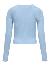 Short sweater ONLY meddi blauw