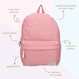 Rugzak Milky Kiss sweet bliss pink