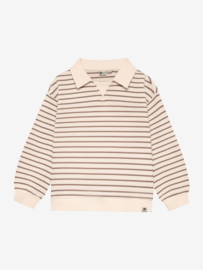 Oversized sweater DAILY7 BOYS collar 920442 sandshell