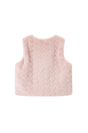 Gilet SOMEONE Bonjour old pink