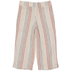 Broek LEVV Muriel aop taupe stripe