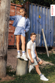 Korte broek RETOUR GIRLS Luna lavender blue RJG-061-453