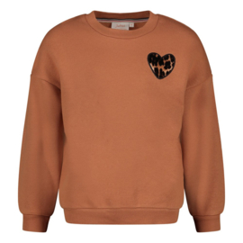 Relaxed fit sweater JUBEL city chic camel 91600491