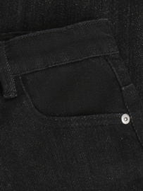 Extra wide fit jeans IBJ GIRLS glitter black denim 970910