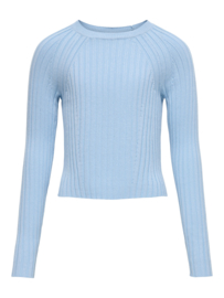 Short sweater ONLY meddi blauw