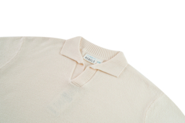 Gebreide polo MINI REBELS dark ecru