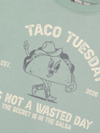 Oversized sweater DAILY7 BOYS 920338 green milieu