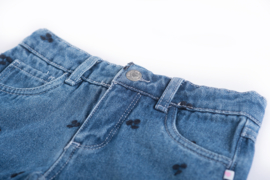 Korte broek SOMEONE Marijke blue denim