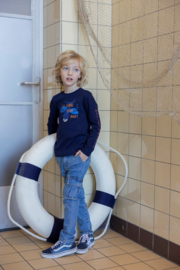 Longsleeve STURDY waves and whales marine 71600641