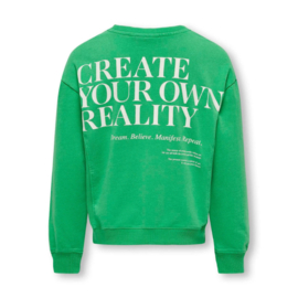 Sweater ONLY Nelly groen