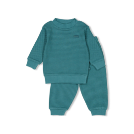 Pyjama Feetje autumn special petrol
