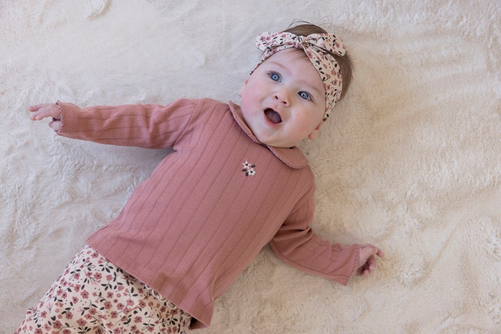 Longsleeve FEETJE woodland bloom mauve 51602612