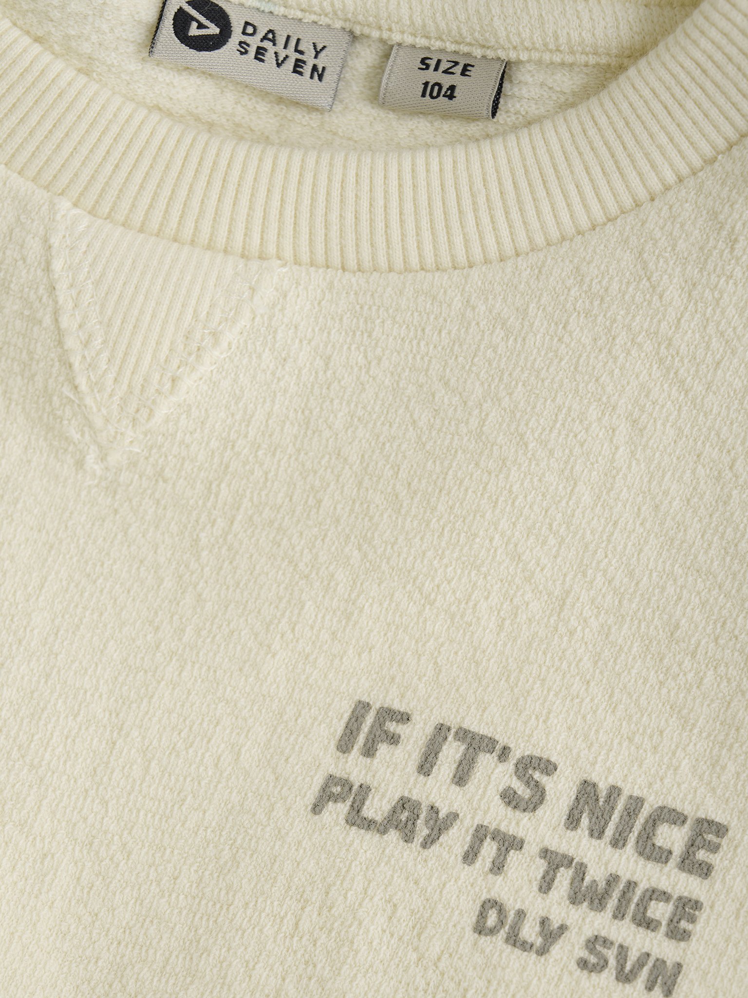 Longsleeve DAILY7 BOYS off white 920192