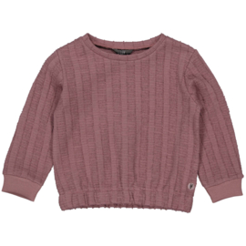 Sweater LEVV Plien dark mauve