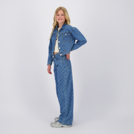 Spijkerjasje RAIZZED GIRLS Tula mid blue stone