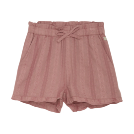 Paperbag korte broek DAILY7 ash rose (930188)