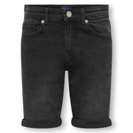 Korte jeans ONLY&SONS Ply washed black
