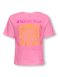 T-shirt ONLY Ruth begonia pink