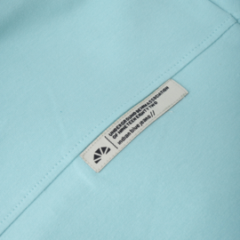 T-shirt IBJ basic cut and sew Aruba blue (960126)