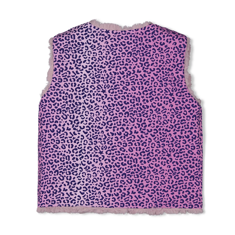 Omkeerbaar gilet JUBEL wild soul lila 91200019