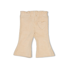 Flared broek FEETJE lucky bloom bird 52202634 offwhite