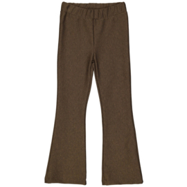 Flared broek QUAPI anmarie brown almond