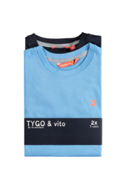 2-pack Shirts TYGO&VITO Stan 6402 navy
