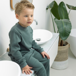 Familiepyjama FEETJE zeegroen