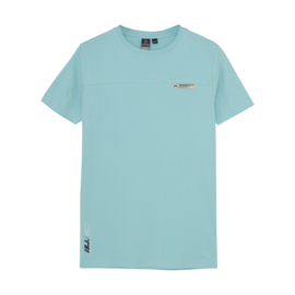 T-shirt IBJ basic cut and sew Aruba blue (960126)