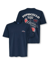 Shirt ONLY&SONS Popsicello blue nights